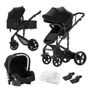 High quality newborn Lightweight  Baby Stroller  Folding Cart  Comfort Baby Stroller 3 in 1 Child Safety Seat With ISOfix - My Variety Superstore 25