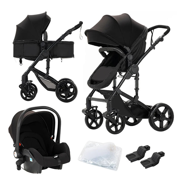 High quality newborn Lightweight  Baby Stroller  Folding Cart  Comfort Baby Stroller 3 in 1 Child Safety Seat With ISOfix - My Variety Superstore 25