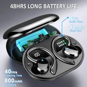 Wireless Earbuds Bluetooth 5.3 Stereo Bass Noise Cancelling - My Variety Superstore 25