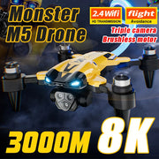 Stunning 8K Drone with Brushless Motor for Exceptional Aerial Photography