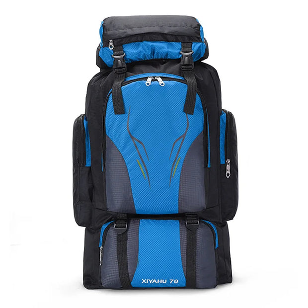 Camping High Capacity Hiking Backpack Women Outdoor Travel Backpack Men Tactics Sports 70L Mountaineering Fishing Waterproof Bag - My Variety Superstore 25