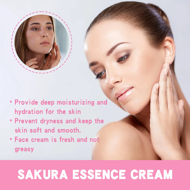 30g Cherry Blossom Essence Face Cream Moisturizing Brightening Skin Care
