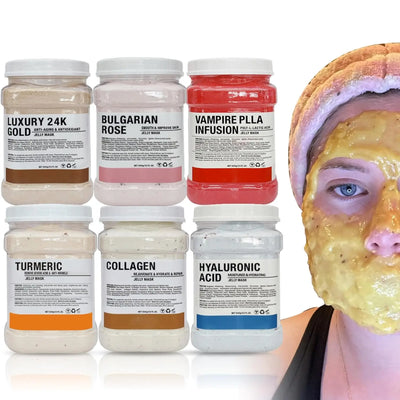 6PCS Jelly Mask Powder 650G Professional Facial Skin Care Products for Beauty Salon Use - My Variety Superstore 25